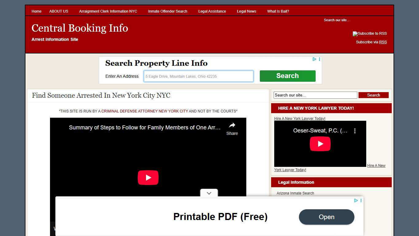 bronx central booking inmate lookup - Central Booking Info