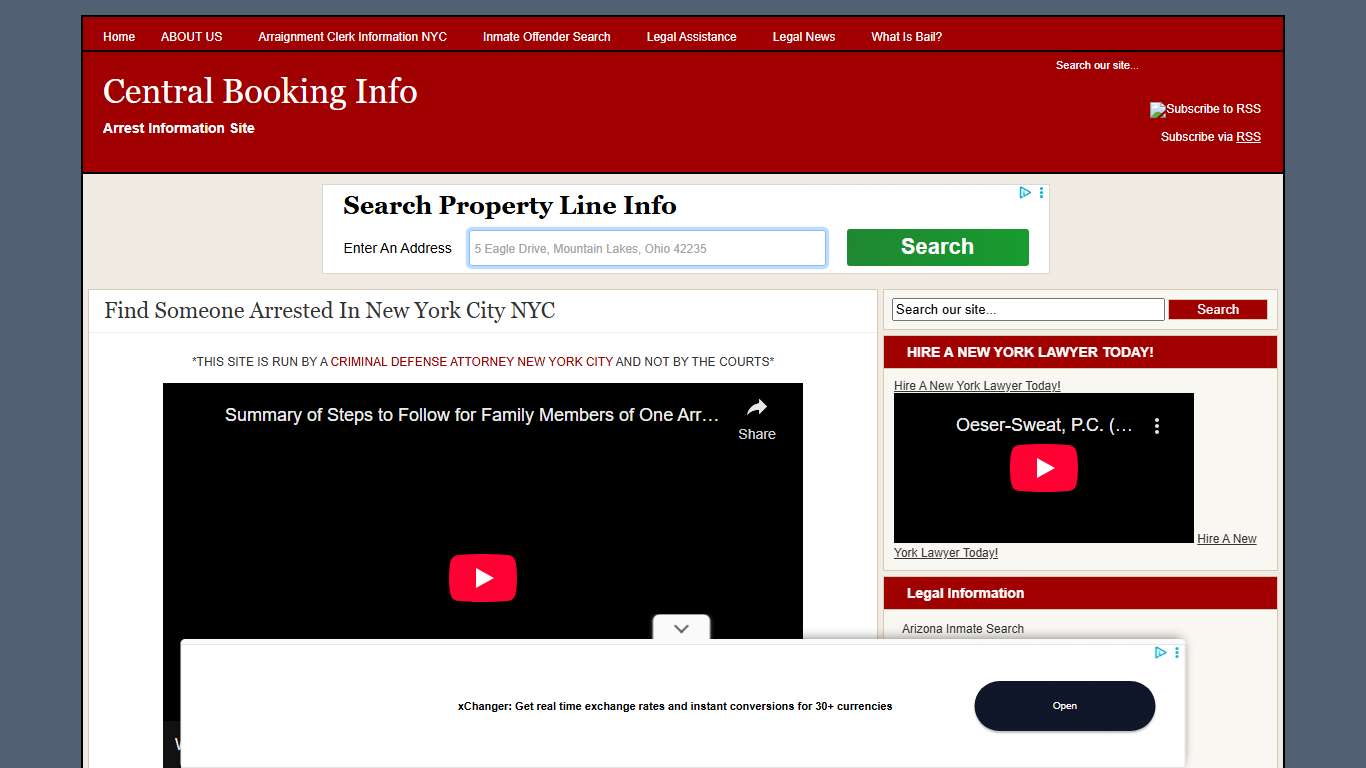 central bookings nyc inmate lookup - Central Booking Info